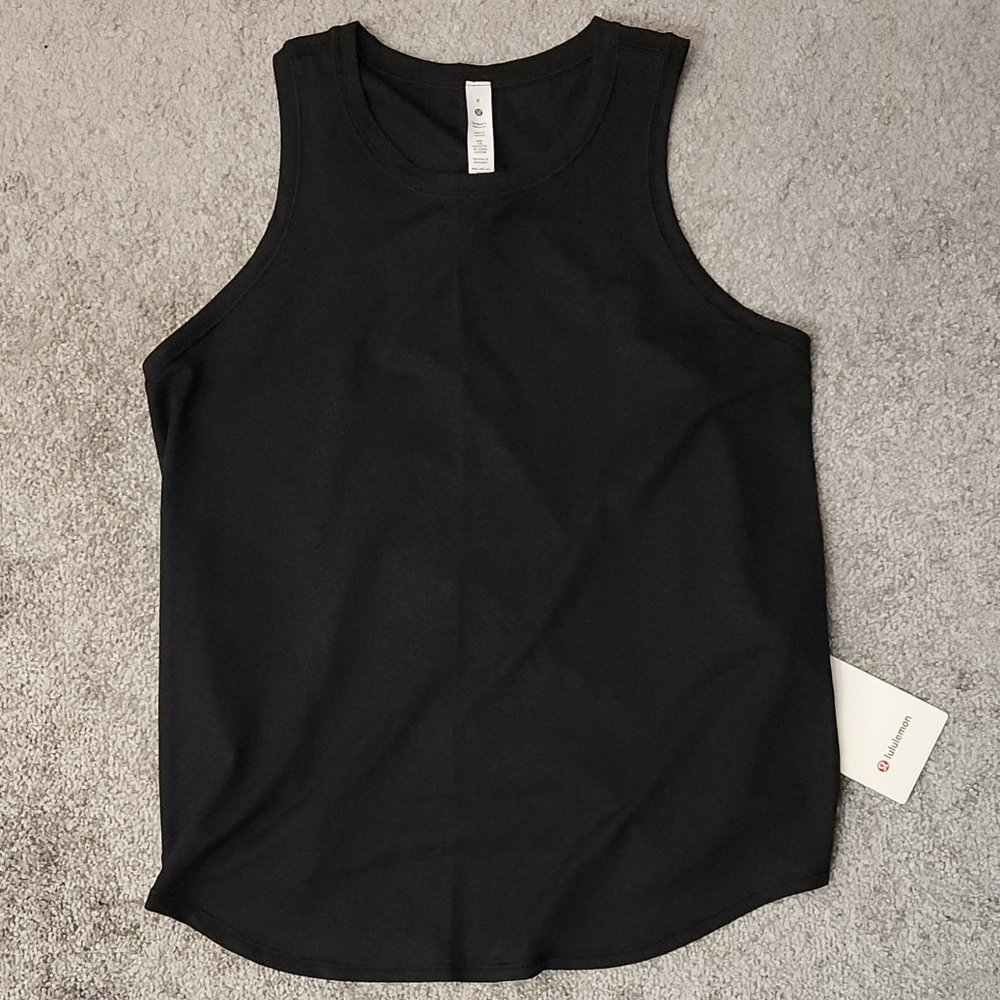 Lululemon High Neck Run and Train Tank Top